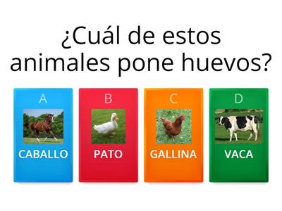 ANIMALES DE LA GRANJA 5AÑOS