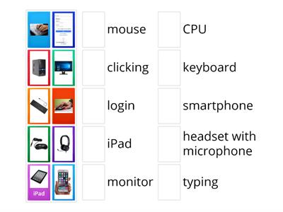 ICT vocabulary