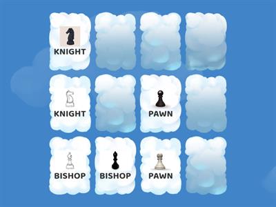 Clouds Chess Memory Game