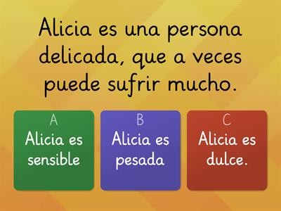 Adjetivos de personalidad