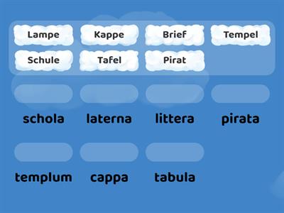 Lateinische Wörter in unserer Sprache