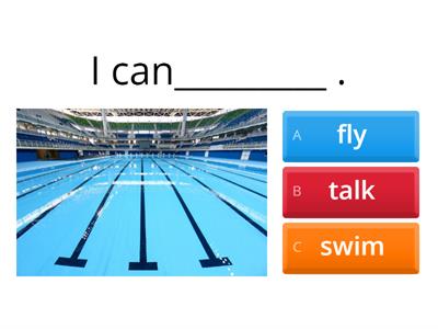 I can .....