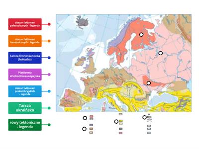 Krainy tektoniczne Europy - prekambr