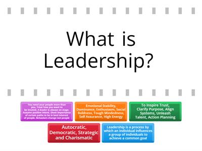 Leadership Lesson Delivery - Flip Tiles