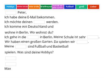 E-Mails schreiben