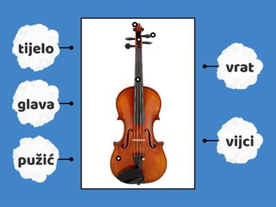 Dijelove violine
