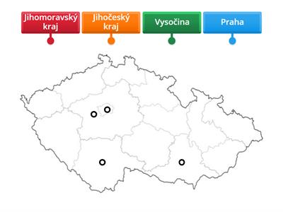 Slepá mapa ČR