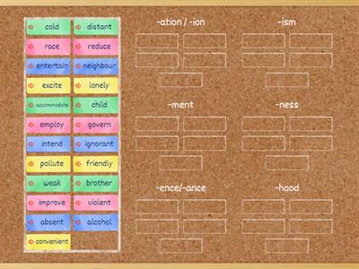 Lesson 39 Wordbuilding: NOUNS 