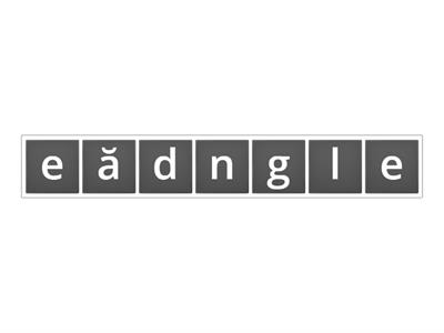 Recapitulare f-ge-ordonează literele pentru a obține cuvinte care conțin grupul ”ge”