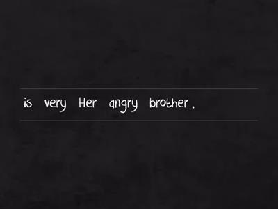 tired bored hungry angry thirsty