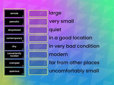 Describing houses and homes