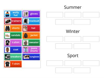 Wider world 2 unit 2 Clothes groups