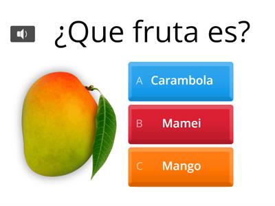 Frutas de Bagua Grande