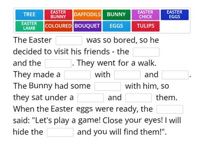 Easter (Bunny's story, Macmillan) - historyjka