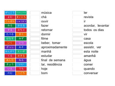  GENKI L3 Vocabulary