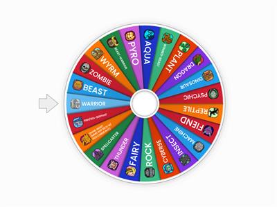 Wheel of Yu-Gi-Oh!: Types