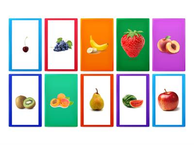 Fruits et légumes - révision 