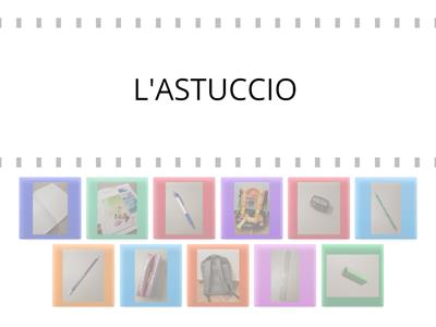 Il materiale scolastico