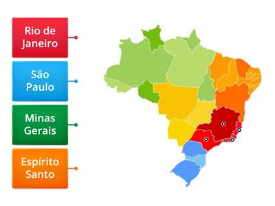 Estados Brasileiros (Região Sudeste)