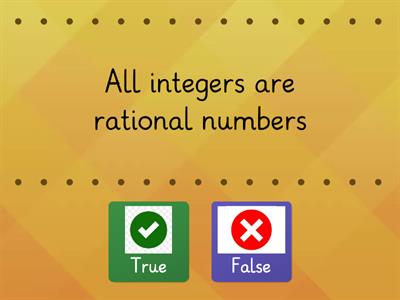 Rational numbers