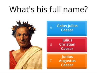 Julius Caesar Quiz 1