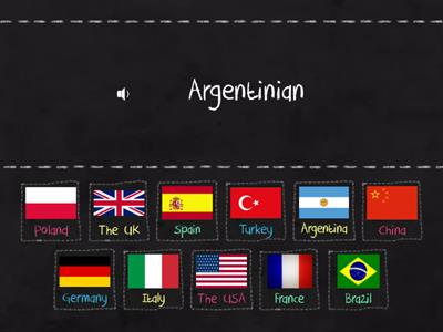 Countries and Nationalities