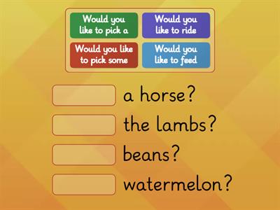 Grammar 1 Would you like + verb