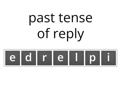 Past Tense