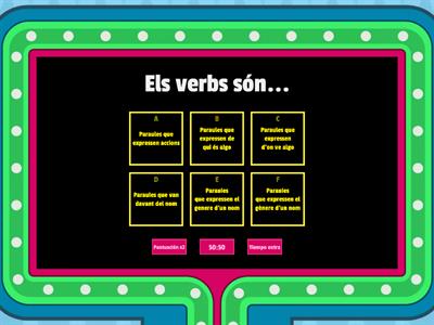 Les conjugacions del verb