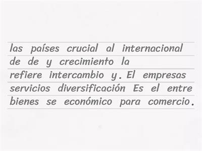 ¿Qué es el comercio internacional?