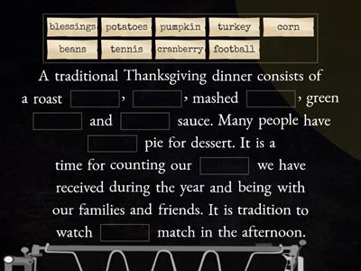 Thanksgiving day history and traditions
