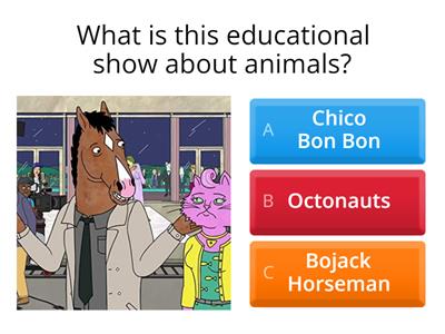 Choose the correct answer about ''Pre-school/ kindergarten'' cartoons.