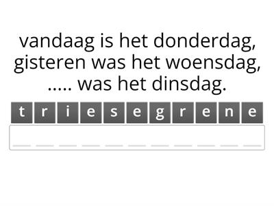 Maak het juiste woord