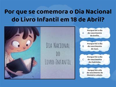 18 DE ABRIL - DIA NACIONAL DO LIVRO INFANTIL