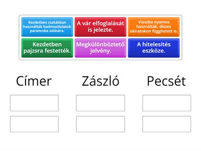 Címer, zászló, pecsét