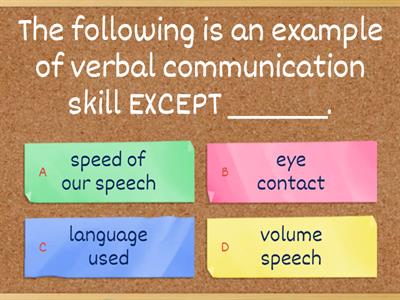 Verbal and Nonverbal Communication