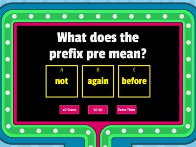 Prefix Game