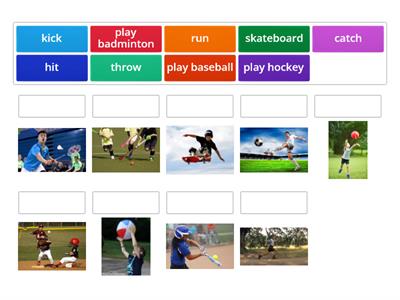 Sports verbs and extensions