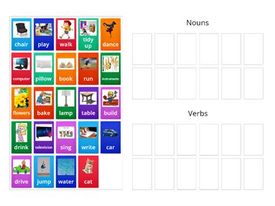 Noun and Verb Sorting