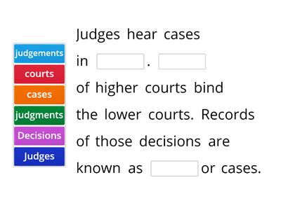 Courts & Judgments