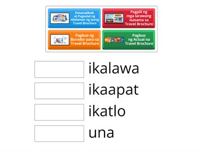 Balikan Panuto: Tukuyin ang hakbang sa pananaliksik