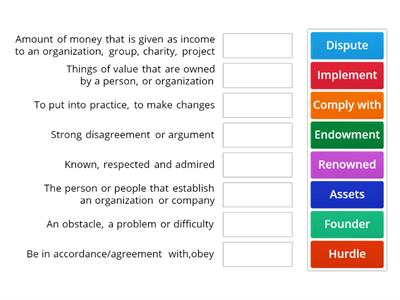 Vocabulary Building