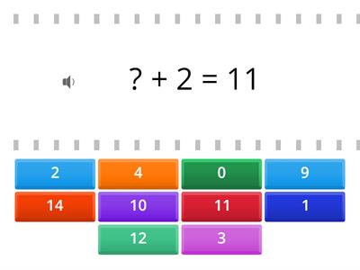 Numbers - Math 0 - 20