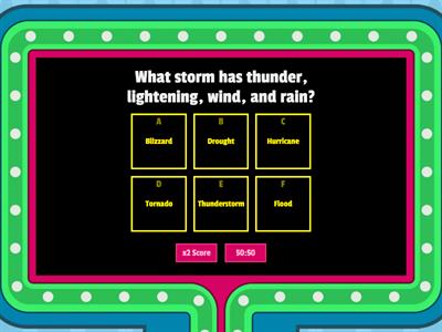 Weather Review Gameshow