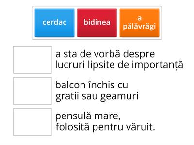 Exerciții recapitulative clasa a 4-a - Limba și literatura română. 