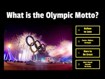 Olympics Trivia