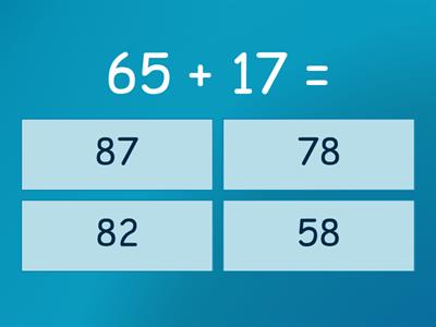 Double Digit Addition with Regrouping 