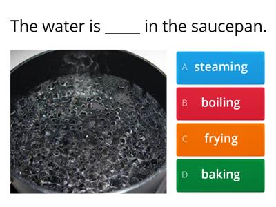 Cooking verbs: Vocabulary practice