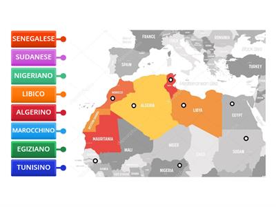 Nazionalità - Nord Africa