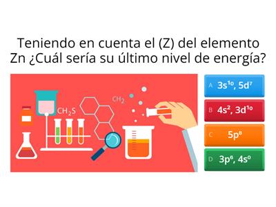 configuración electronica